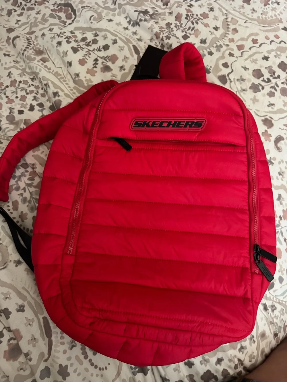 Skechers Red Quilted Women's Everyday Backpack